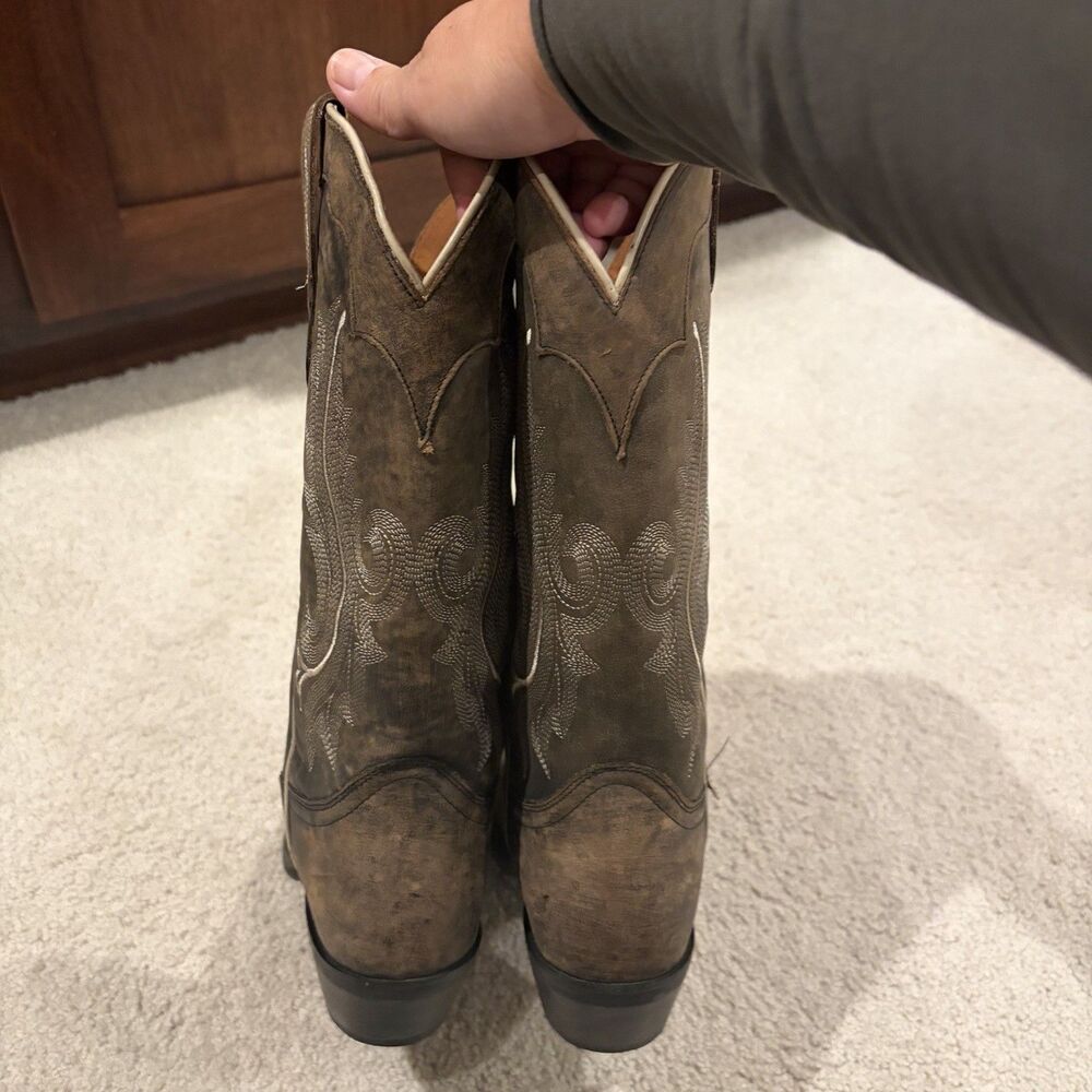 Demo Try On Idyllwind Women’s Lawless Distressed Western Boots Womens 8 Black - Picture 5 of 11